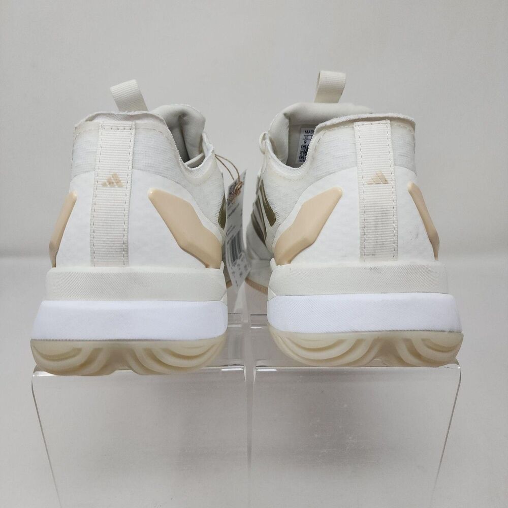 Adidas Crazyflight Shoes Womens Size 9 White Volleyball Sneakers Gym Casual - Picture 6 of 9